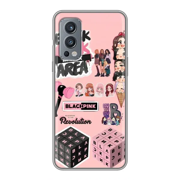 Чехол с рисунком «BLACK PINK коллаж» для OnePlus Nord 2 Чехол с рисунком «BLACK PINK коллаж» для OnePlus Nord 2
