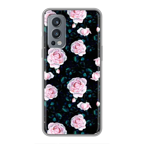 Чохол з малюнком «Чайні троянди» для OnePlus Nord 2 Чохол з малюнком «Чайні троянди» для OnePlus Nord 2