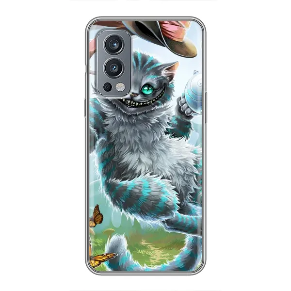Чехол с рисунком «Чеширский КОТИК» для OnePlus Nord 2 Чехол с рисунком «Чеширский КОТИК» для OnePlus Nord 2