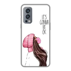 Чехол Стильные девушки на OnePlus Nord 2 (Девушка в маске)