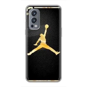 Силиконовый Чехол Nike Air Jordan на ВанПлас Норд 2 (Джордан 23)