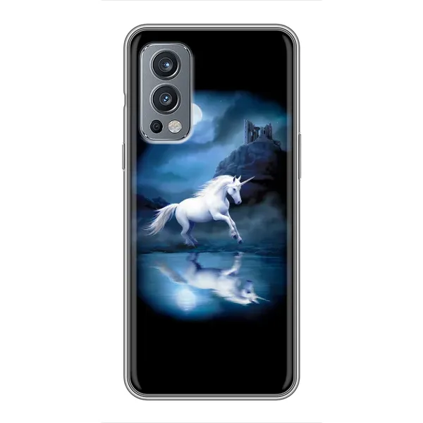 Чехол с рисунком «Единорог» для OnePlus Nord 2 Чехол с рисунком «Единорог» для OnePlus Nord 2