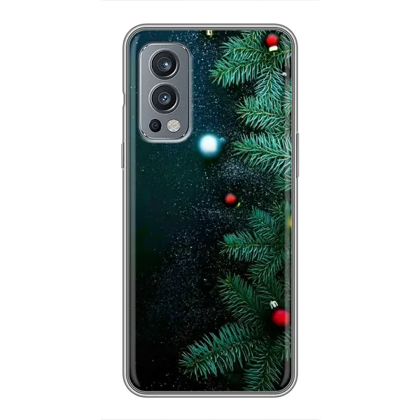 Чехол с рисунком «Елка» для OnePlus Nord 2 Чехол с рисунком «Елка» для OnePlus Nord 2