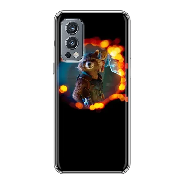 Чехол с рисунком «Енот Ракета» для OnePlus Nord 2 Чехол с рисунком «Енот Ракета» для OnePlus Nord 2