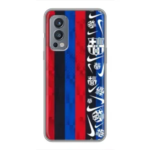 Чехол для OnePlus Nord 2 (Барселона) (Фанат Барсы)