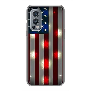 Чохол Прапор USA для OnePlus Nord 2 (Прапор США 2)