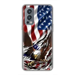Чохол Прапор USA для OnePlus Nord 2 (Прапор USA)