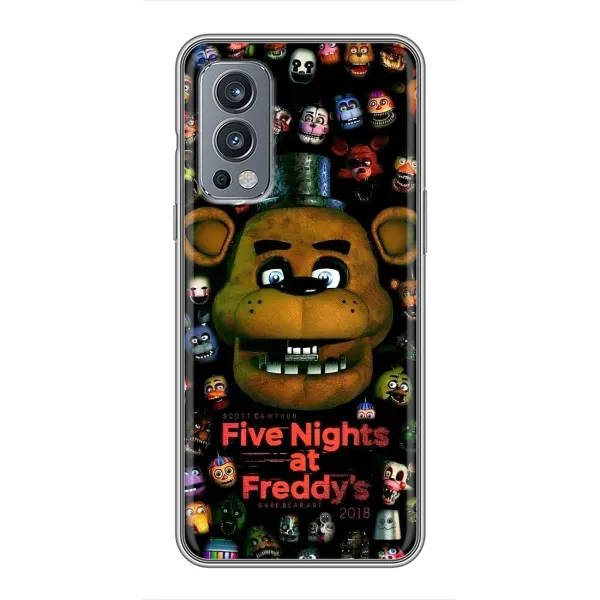 Чехол с рисунком «Freddy» для OnePlus Nord 2 Чехол с рисунком «Freddy» для OnePlus Nord 2