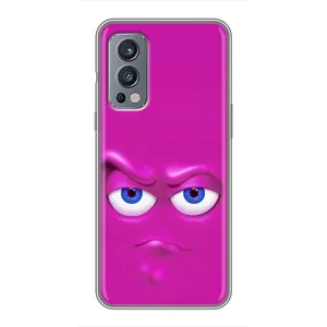 Силиконовые Чехлы (смешные стикеры) для OnePlus Nord 2 (Хитрая мордочка)