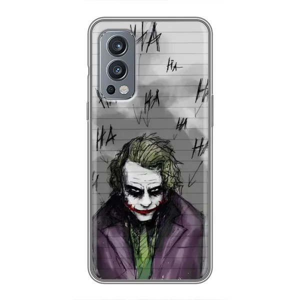 Чехол с рисунком «Joker клоун» для OnePlus Nord 2 Чехол с рисунком «Joker клоун» для OnePlus Nord 2