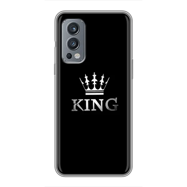 Чехол с рисунком «KING» для OnePlus Nord 2 Чехол с рисунком «KING» для OnePlus Nord 2