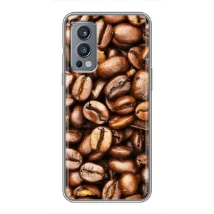 Чохол з зображенням смачної їжі для OnePlus Nord 2 (Кава)