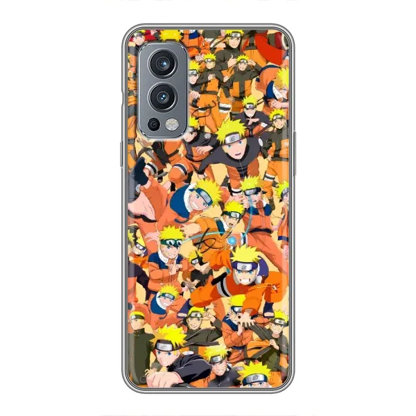 Чехол с рисунком «Коллаж Наруто» для OnePlus Nord 2 Чехол с рисунком «Коллаж Наруто» для OnePlus Nord 2