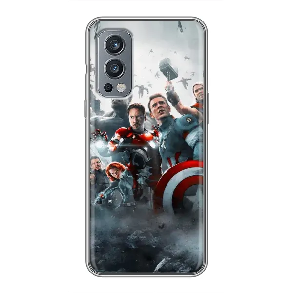 Чехол с рисунком «Команда марвел» для OnePlus Nord 2 Чехол с рисунком «Команда марвел» для OnePlus Nord 2