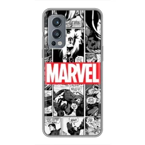 Силиконовый Чехол для OnePlus Nord 2 (Комикс Марвел)