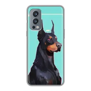 Чехол ДОБЕРМАН для OnePlus Nord 2 (Король доберман)