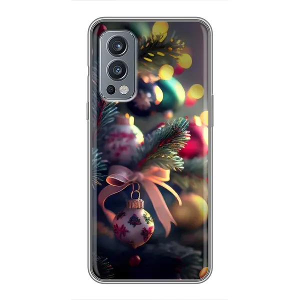 Чехол с рисунком «Красивая елочка» для OnePlus Nord 2 Чехол с рисунком «Красивая елочка» для OnePlus Nord 2