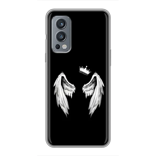 Чехол с рисунком «Крылья и корона» для OnePlus Nord 2 Чехол с рисунком «Крылья и корона» для OnePlus Nord 2
