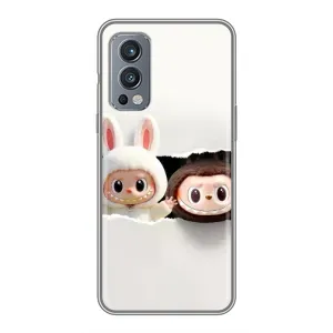 Чехол с принтом Лабубу для OnePlus Nord 2 (Фигурки Labubu)