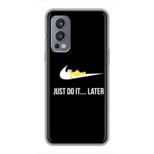 Силіконовый Чохол на OnePlus Nord 2 з картинкою НАЙК (Later)