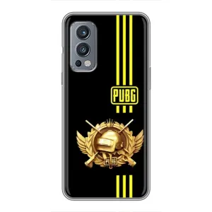 Чехол (TPU) с картинкой "Лого Пабг" на ВанПлас Норд 2 (Лого PUPG)