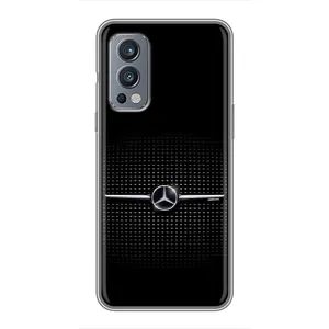 Силиконовый бампер с картинкой машины на OnePlus Nord 2 (Mercedes)