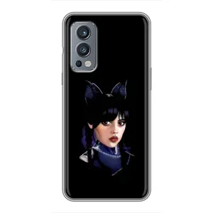 Чехлы с принтом Уэнсдей на OnePlus Nord 2 (Милая Уэнсдей)