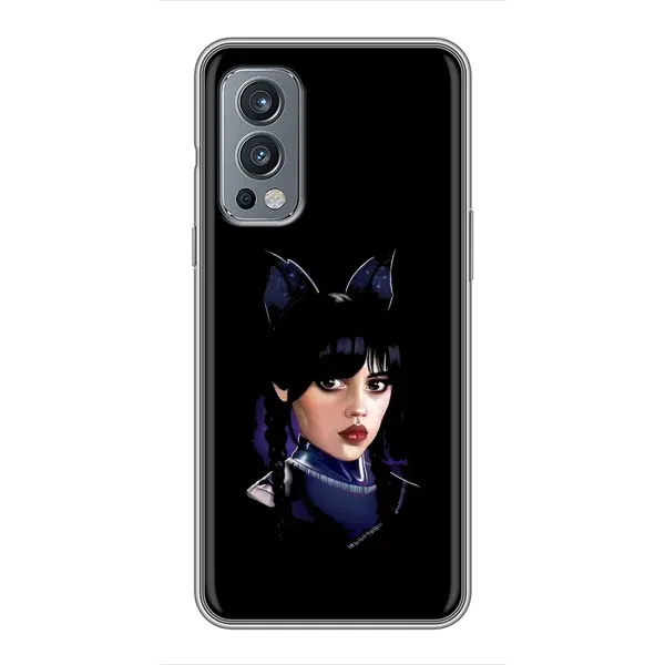 Чехол с рисунком «Милая Уэнсдей» для OnePlus Nord 2 Чехол с рисунком «Милая Уэнсдей» для OnePlus Nord 2