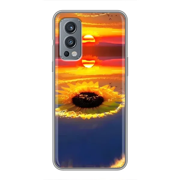 Чехол с рисунком «Небо подсолнух» для OnePlus Nord 2 Чехол с рисунком «Небо подсолнух» для OnePlus Nord 2