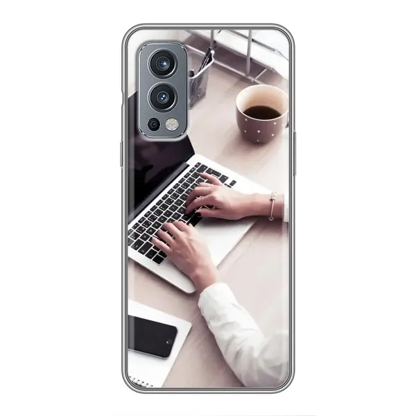 Чехол с рисунком «Офисный работник» для OnePlus Nord 2 Чехол с рисунком «Офисный работник» для OnePlus Nord 2