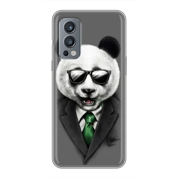 Чехол с рисунком «Панда в очках» для OnePlus Nord 2 Чехол с рисунком «Панда в очках» для OnePlus Nord 2