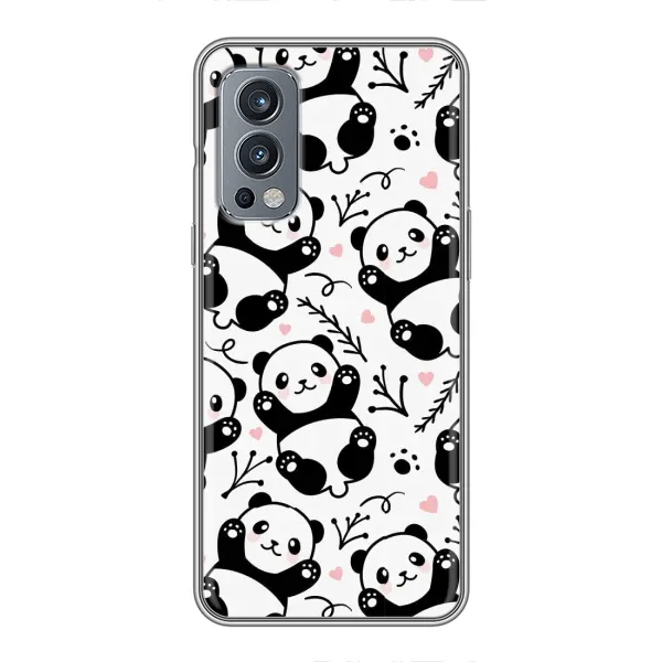 Чехол с рисунком «Пандочки» для OnePlus Nord 2 Чехол с рисунком «Пандочки» для OnePlus Nord 2