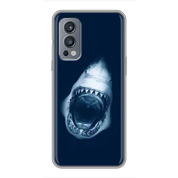 Чехол с рисунком «Пасть Акулы» для OnePlus Nord 2 Чехол с рисунком «Пасть Акулы» для OnePlus Nord 2
