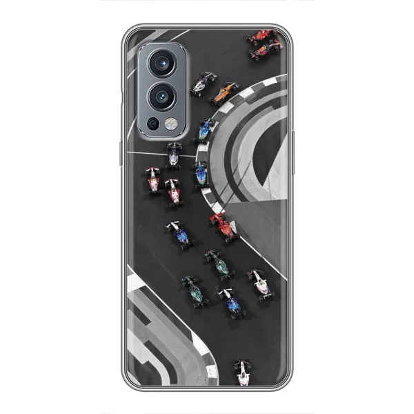 Чехол с рисунком «Гонки ф1» для OnePlus Nord 2