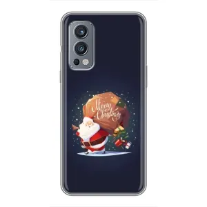 Чохол Санта Клаус для OnePlus Nord 2 (Подарунки від Санти)