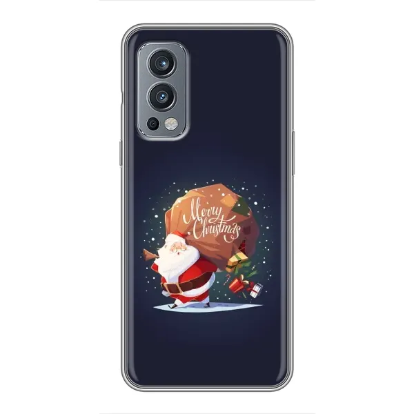 Чехол с рисунком «Подарки от Санты» для OnePlus Nord 2 Чехол с рисунком «Подарки от Санты» для OnePlus Nord 2
