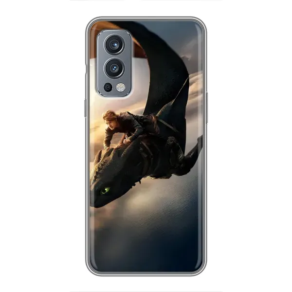Чехол с рисунком «Полет Беззубика» для OnePlus Nord 2 Чехол с рисунком «Полет Беззубика» для OnePlus Nord 2