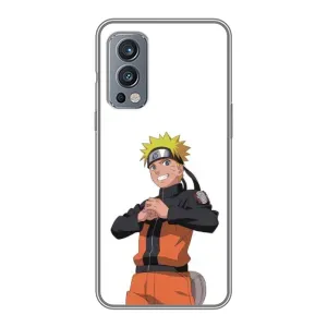 Чохли з принтом НАРУТО на OnePlus Nord 2 (Веселий Наруто)