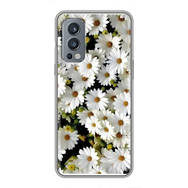 Чохол з малюнком «Рамка в ромашках» для OnePlus Nord 2