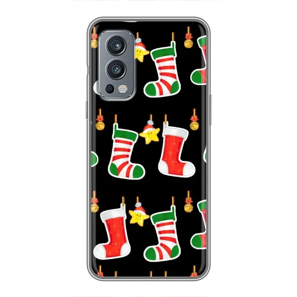 Чехол с рисунком «Рождественские подарки» для OnePlus Nord 2 Чехол с рисунком «Рождественские подарки» для OnePlus Nord 2