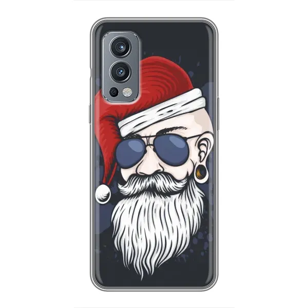 Чехол с рисунком «Рождественский МЕН» для OnePlus Nord 2 Чехол с рисунком «Рождественский МЕН» для OnePlus Nord 2