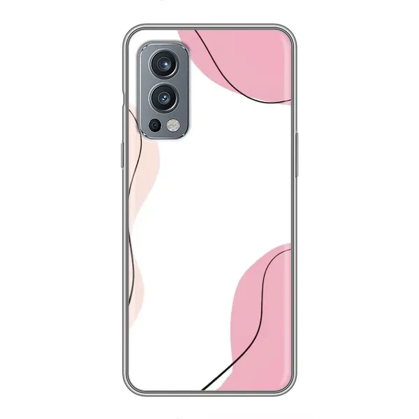 Чехол с рисунком «Розовый фон» для OnePlus Nord 2 Чехол с рисунком «Розовый фон» для OnePlus Nord 2
