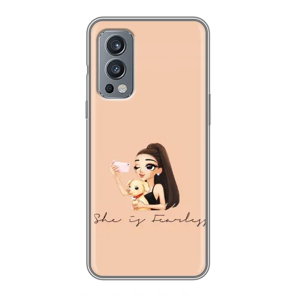 Чехол с рисунком «С собакой» для OnePlus Nord 2 Чехол с рисунком «С собакой» для OnePlus Nord 2