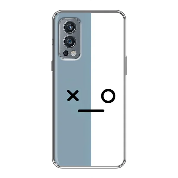 Чехол с рисунком «Серо-белый» для OnePlus Nord 2 Чехол с рисунком «Серо-белый» для OnePlus Nord 2
