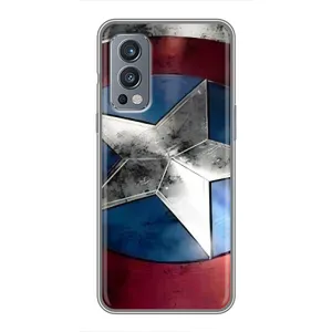 Чехол с Щитом Капитана Америки на OnePlus Nord 2 (Щит Капитана Америки)