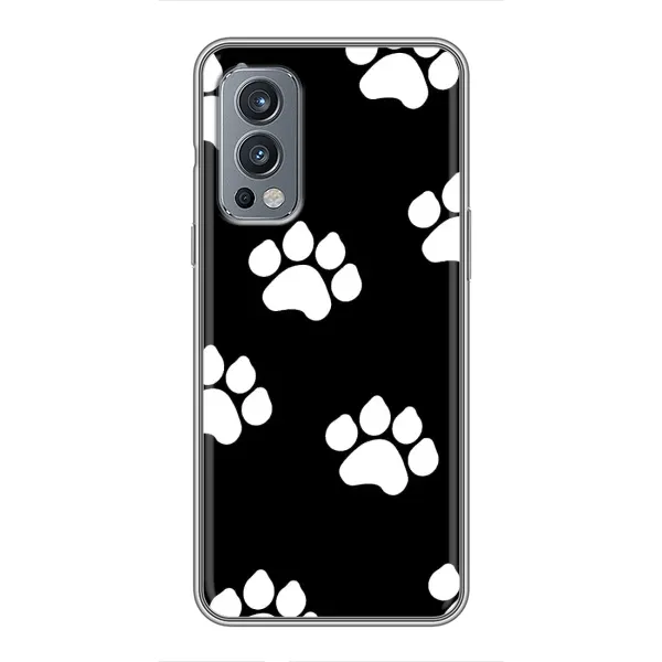 Чехол с рисунком «Следы собак» для OnePlus Nord 2 Чехол с рисунком «Следы собак» для OnePlus Nord 2
