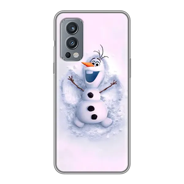 Чехол с рисунком «Снеговик Олов» для OnePlus Nord 2 Чехол с рисунком «Снеговик Олов» для OnePlus Nord 2