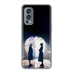 Чехлы с принтом Уэнсдей на OnePlus Nord 2 (Уэнсдей и Энди)