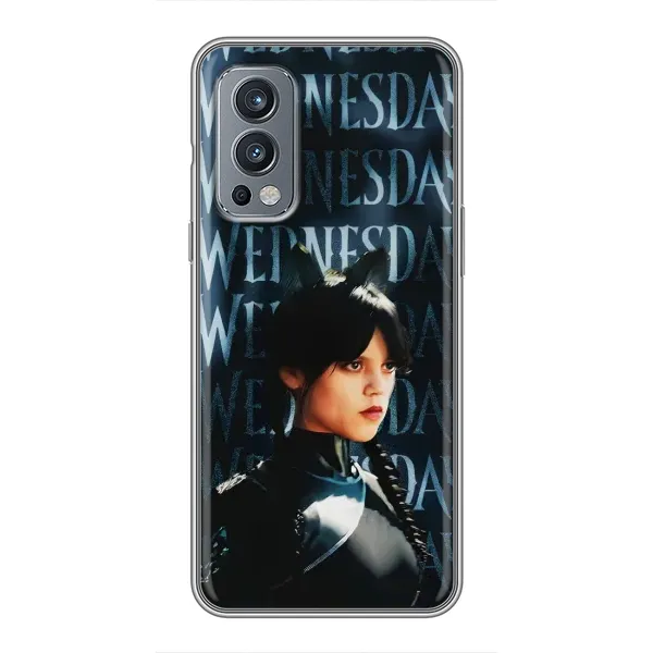 Чехол с рисунком «Уэнздей с ушками» для OnePlus Nord 2 Чехол с рисунком «Уэнздей с ушками» для OnePlus Nord 2
