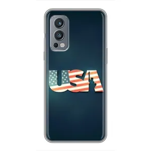 Чохол Прапор USA для OnePlus Nord 2 (USA)